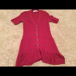 Anthropology long sweater